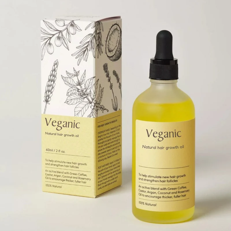 Haarolie – verzorgende oliemix met pipet voor glans en soepel haar