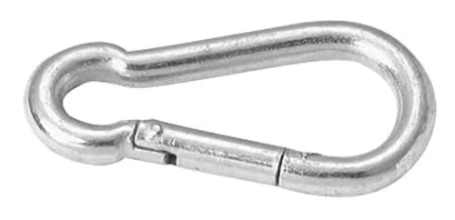 Apex T7645006 1/4" Opening x 2" Length Zinc Plated Spring Snap Link - Quantity of 70