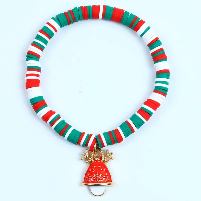 Aureline Kerstarmband – Verstelbare Armband met Santa Claus & Sneeuwvlok, Feestelijk & Elegant Design