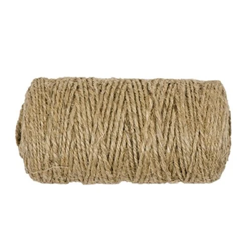Midwest T029GT 200' Foot Roll Of Soft Brown Garden Tying Twine - Quantity of 24