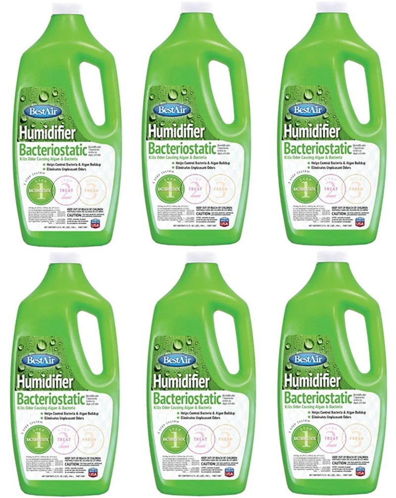 Best Air 3BT-PDQ 32 oz Humidifier Bacteriostatic Water Treatment - Quantity of 6