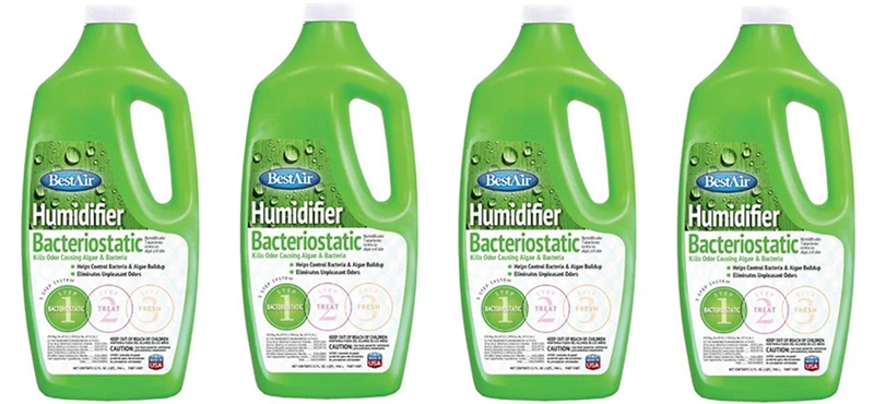 Best Air 3BT-PDQ 32 oz Humidifier Bacteriostatic Water Treatment - Quantity of 4