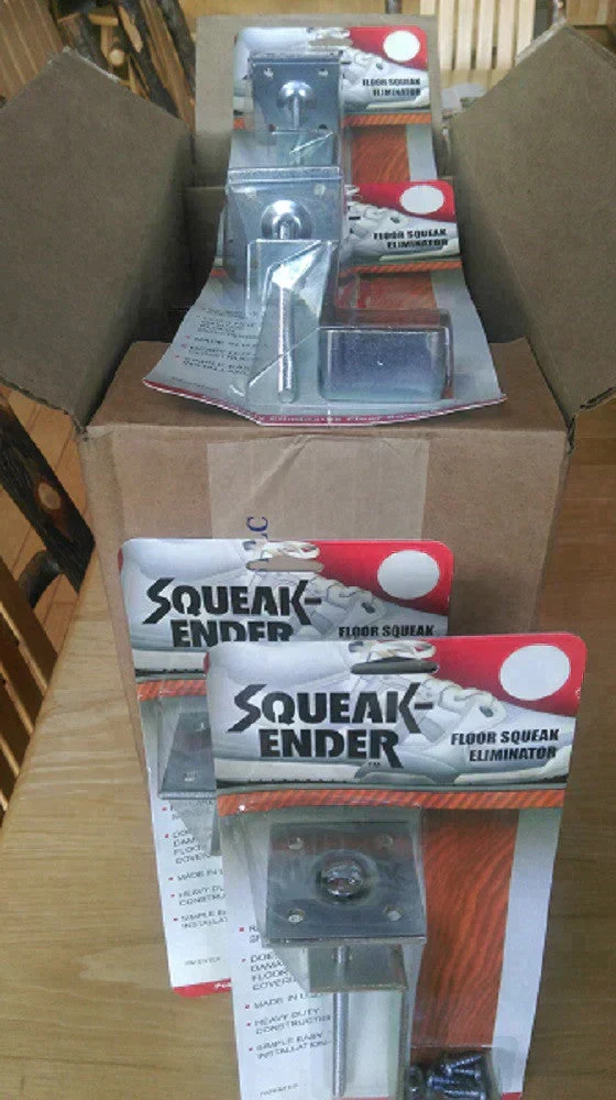Squeak Ender 2084 Hardwood Floor / Subfloor Squeak Eliminator Bracket Kit - Quantity of 24