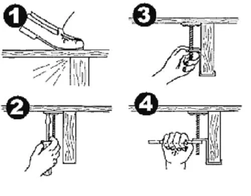 Squeak Ender 2084 Hardwood Floor / Subfloor Squeak Eliminator Bracket Kit - Quantity of 20