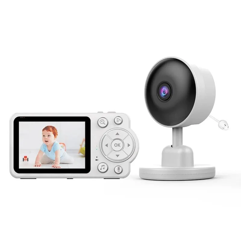 Nuvia – Babyfoon met camera & nachtzicht – Huil- & temperatuuralarm