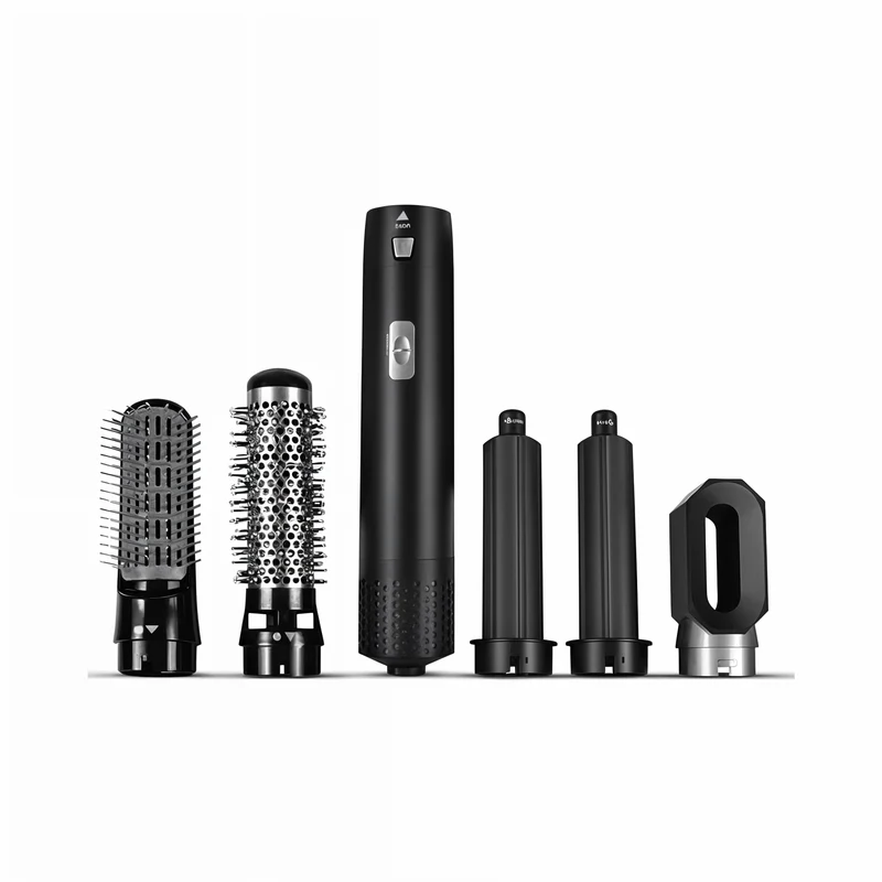 StyleMate – 5-in-1 föhnborstel met ionentechnologie & stylingopzetstukken