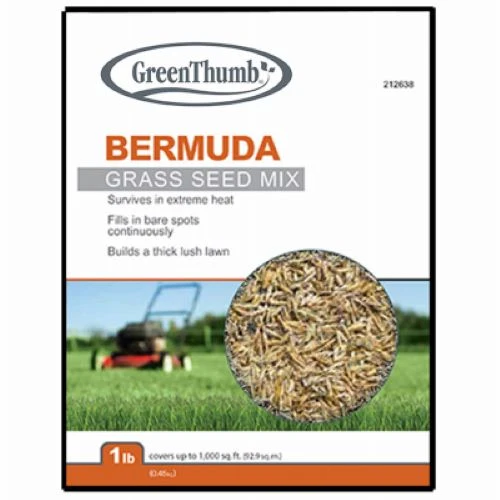 Barenbrug GTBERM1 1 LB Bag of Bermuda Grass Seed Mix - Quantity of 2