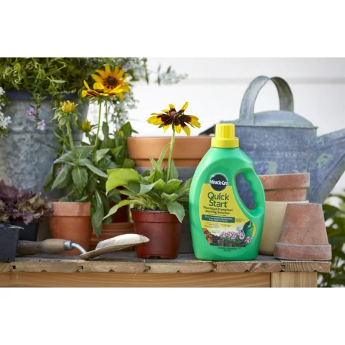 Scotts Miracle Gro 2005562 48 oz 4-12-4 Quick Start Liquid Plant Food Fertilizer - Quantity of 4