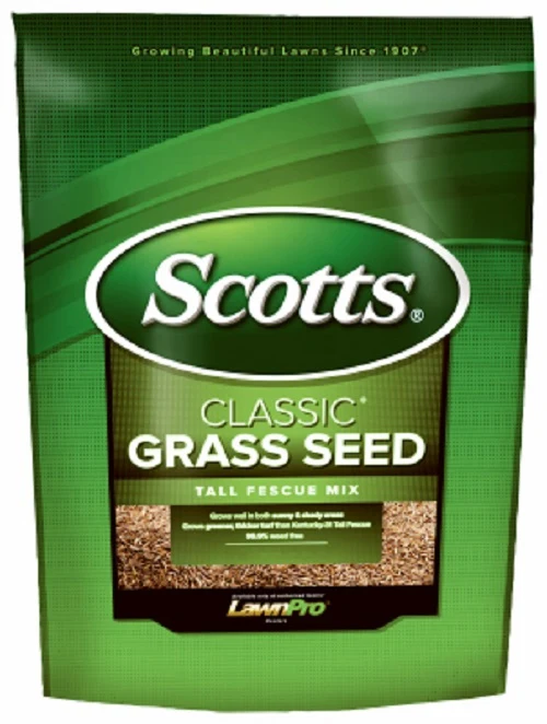 Scotts 17325 7 LB Bag Of Classic Grass Seed Tall Fescue Mix - Quantity of 1 bag