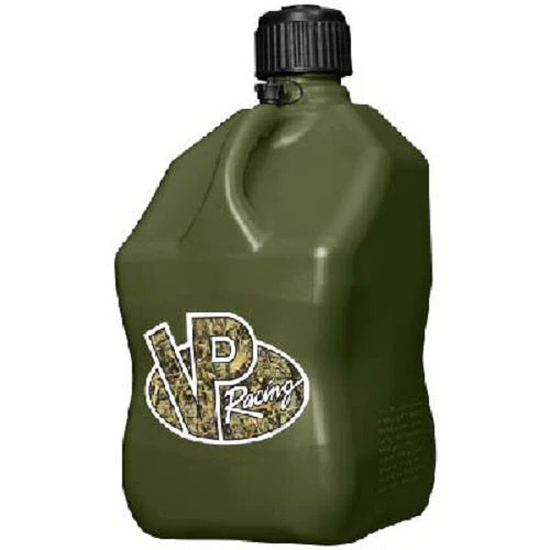 VP Racing 3842 5 Gallon Green Camo Motorsport Utility Multi-Purpose Jug - Quantity of 4