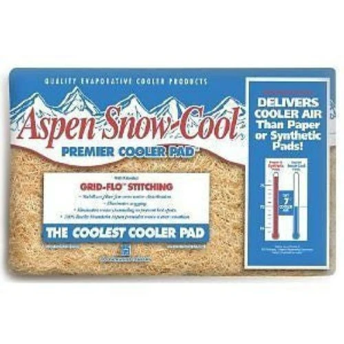 Dial 3046 29" x 29" Aspen Snow-Cool Evaporative Swamp Cooler Pad - Quantity of 9