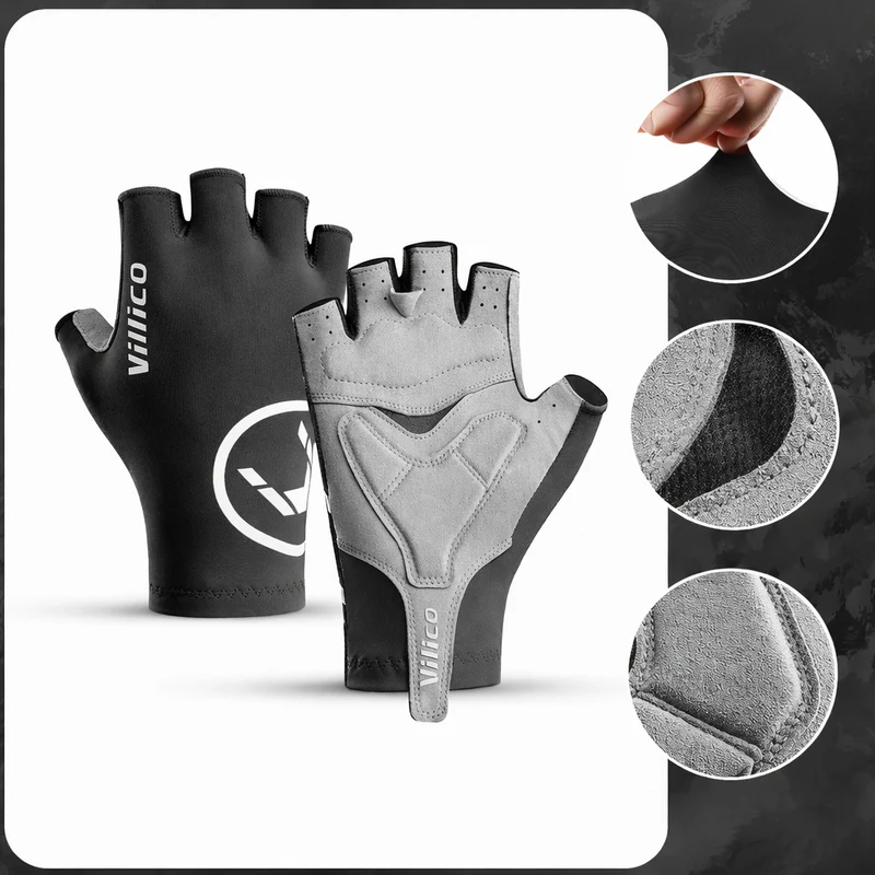 Vingerloze Fietshandschoenen – Ademend Design met Antislip Grip voor Fietstochten