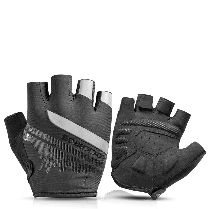 Halfvinger Fietshandschoenen – Ademend Design met Schokabsorberende Grip