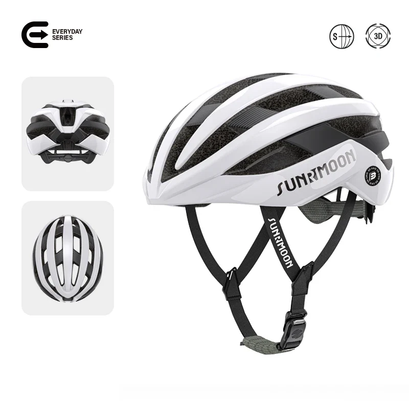 Fietshelm met Ventilatie – Lichtgewicht Helm met Verstelbare Pasvorm voor Racefiets en MTB