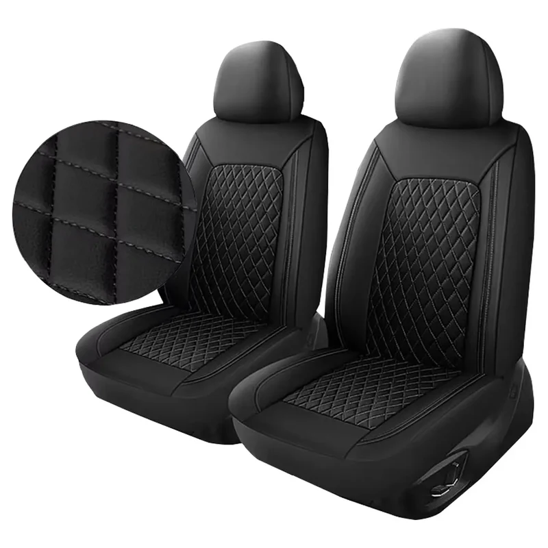Autostoelhoezen Set 9-Delig – Gewatteerd PU-Leer Universeel