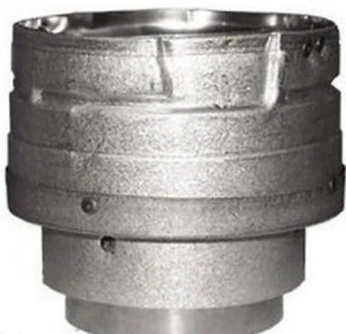 Duravent 3PVL-X4ADS 3" To 4" Pellet Stove Chimney Pipe Adapter - Quantity of 1