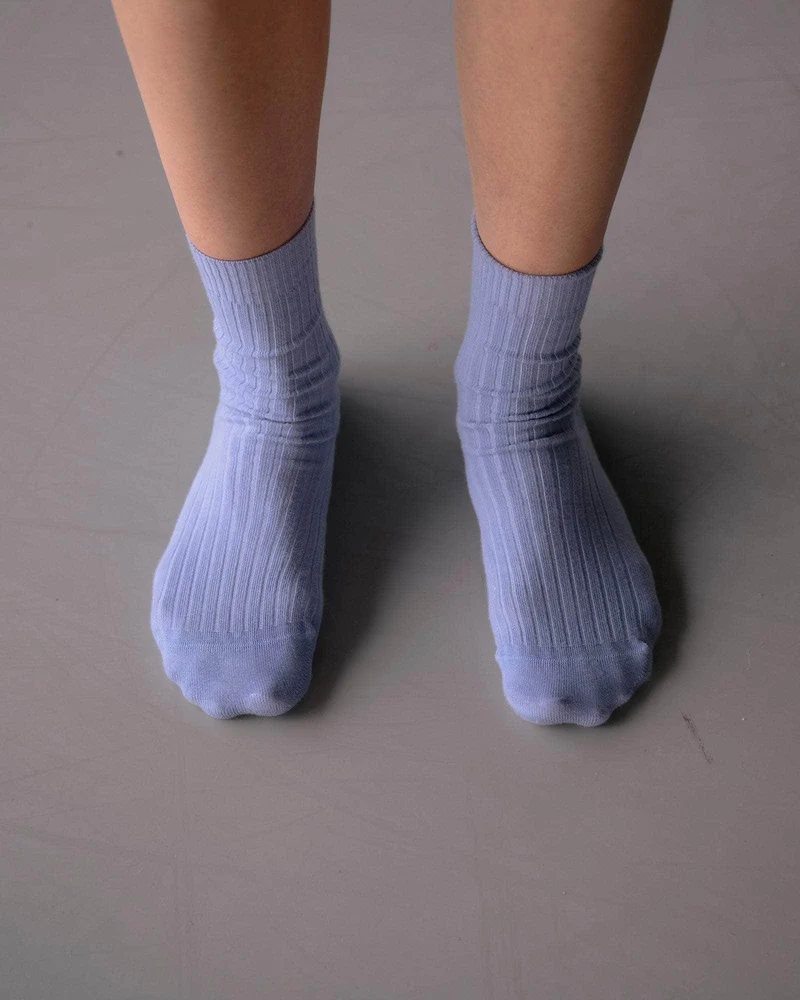 Rib Overankle Socks