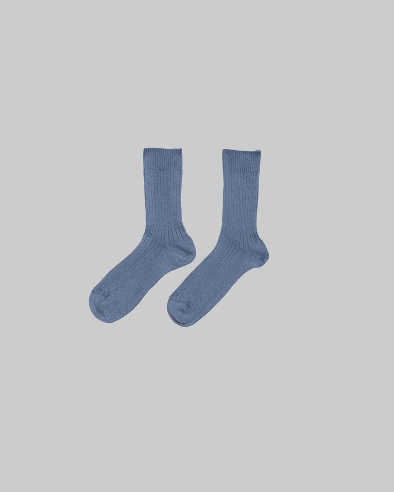 Rib Overankle Socks