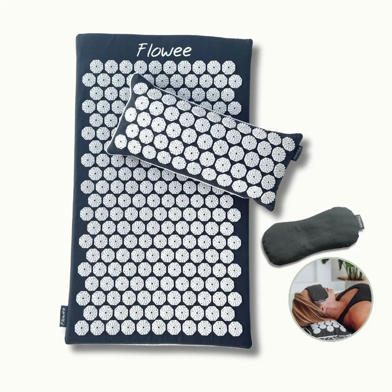 Spijkermat ECO Relaxset - Grijs met wit