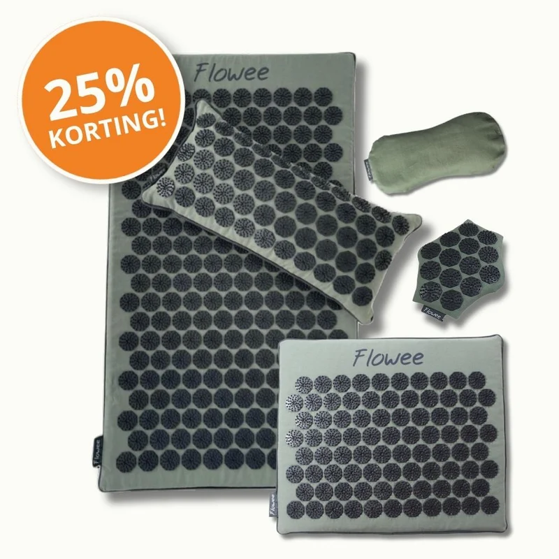 Spijkermat ECO Relaxset PRO - Groen met grijs