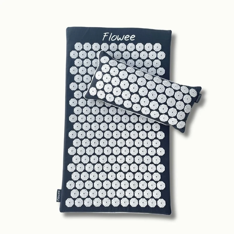 Spijkermat ECO Set - Grijs met wit