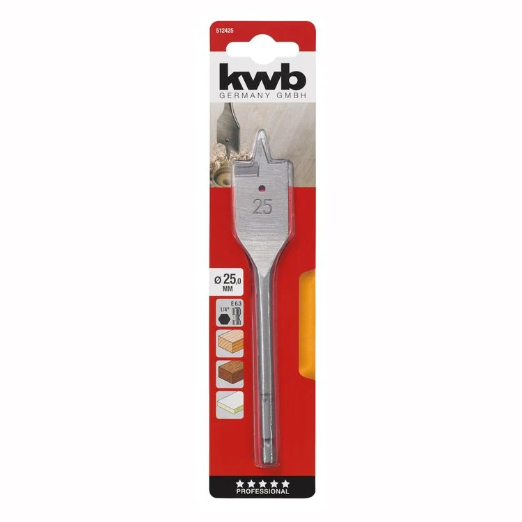 KWB Profi speedboor 6-kant ø25mm