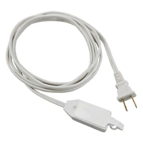 Master Electrician 09413ME 12' Foot 16/2 SPT-2 White Vinyl Cube Tap Household Extension Cord - Quantity of 3