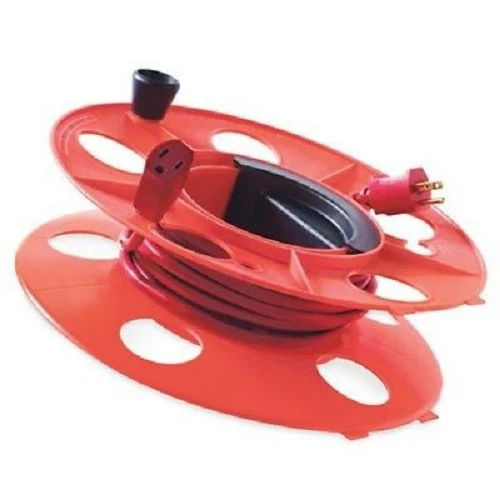 Bayco KW-130 13" Heavy Duty Orange Extension Cord Storage Reel - Quantity of 1