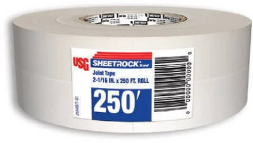 US Gypsum 382175 250 FT Roll Of 2-1/16" x 250' Sheetrock Drywall Wallboard Joint Tape - Quantity of 10
