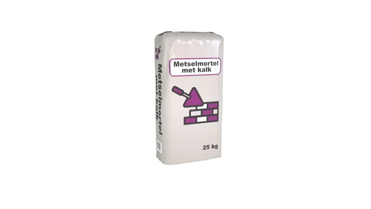 Metselmortel met kalk 25kg