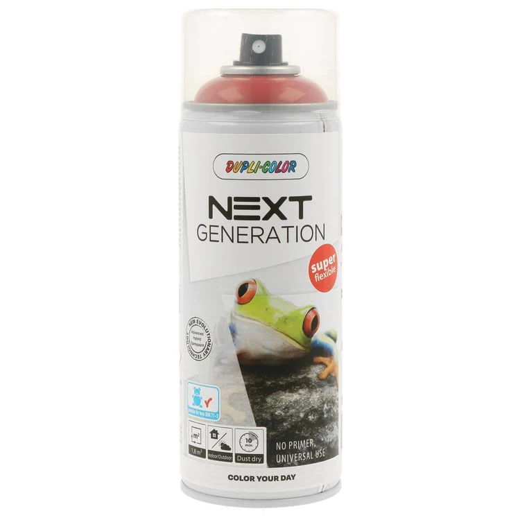 Dupli-Color Next spuitlak glans RAL3000 vuurrood 400ml