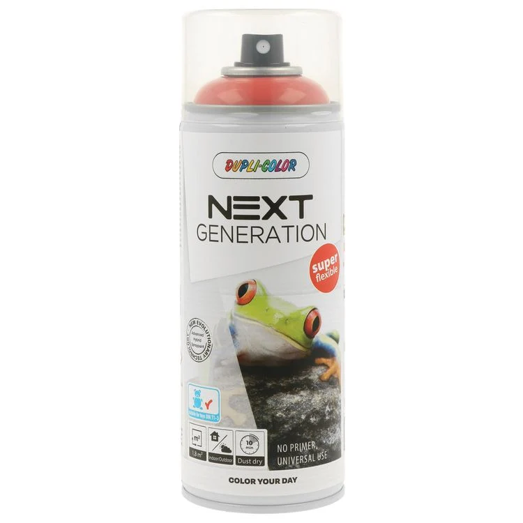 Dupli-Color Next spuitlak glans RAL2002 bloedoranje 400ml