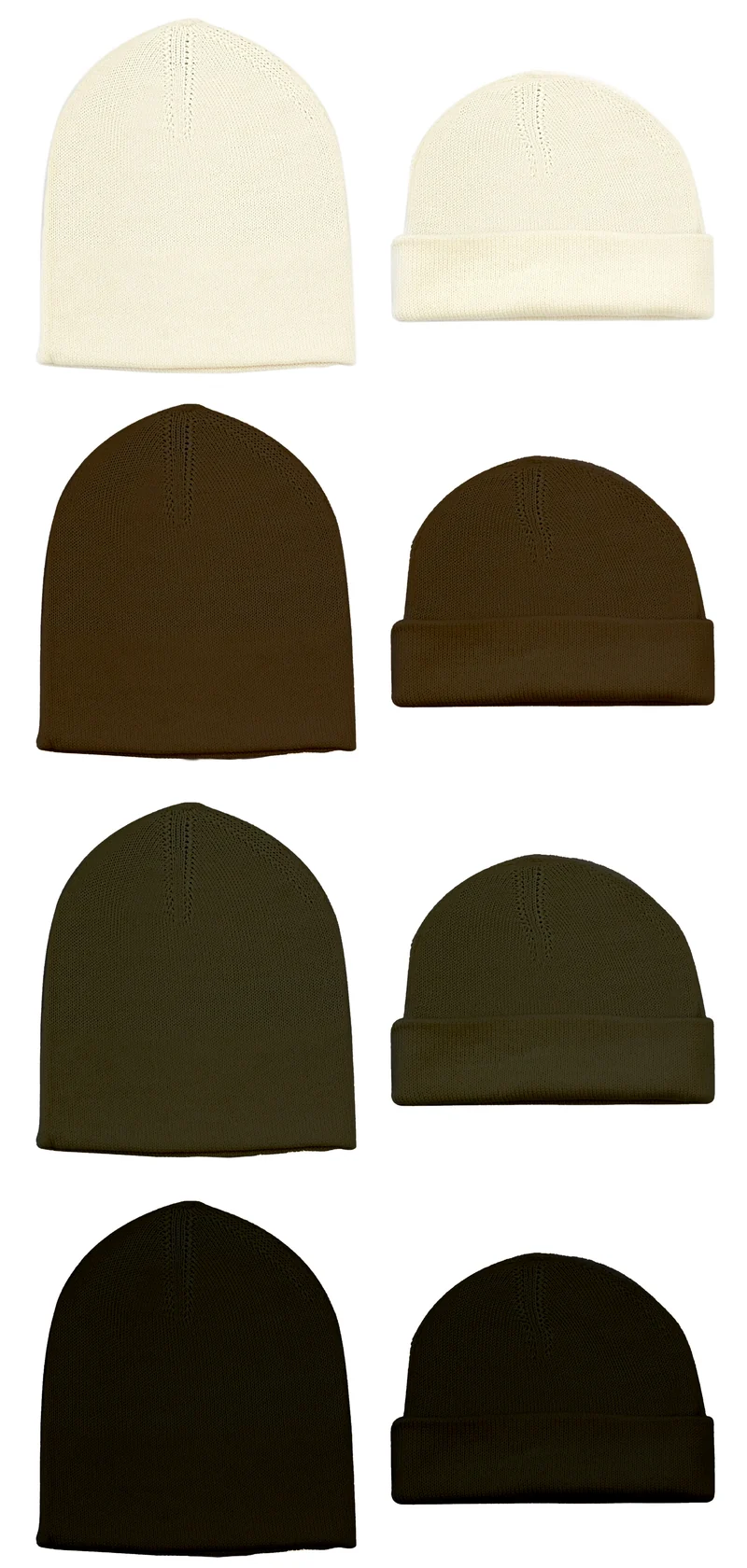Reversible Seamless Watch Cap
