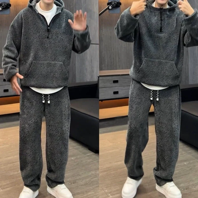 Icone™ UrbanWear: Modieuze Urban Hoodie En Losse Broek Set