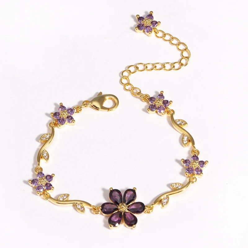 Jewelance™ BlossomBracelet 1+1 GRATIS: Bloemblad Blossom Mode Armband