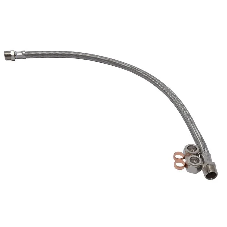 Sanivesk flexibele aansluitslang KIWA Knel 12mm x Knel 12mm 15cm