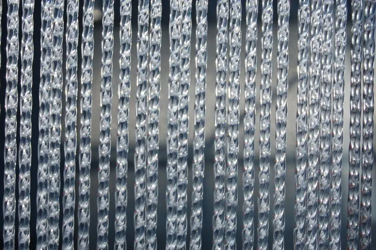 Latenda Lazio 3 kunststof draden vliegengordijn wit 90x210cm