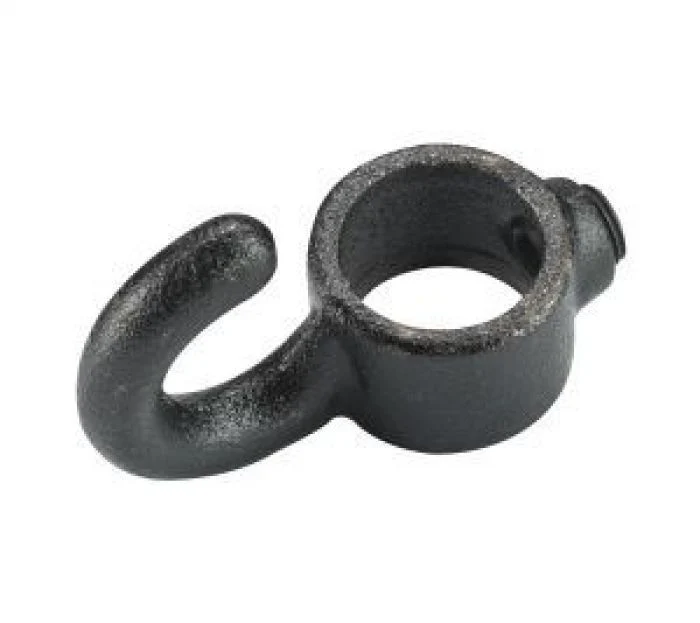 Steigerbuis koppeling haak zwart Ø28mm