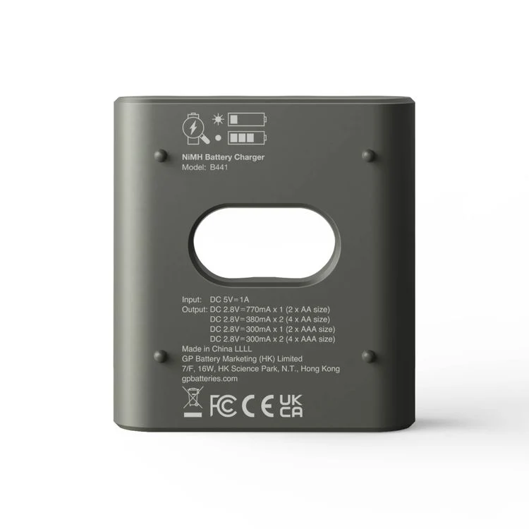 GP Recyko batterij oplader 4x AA B421 5V
