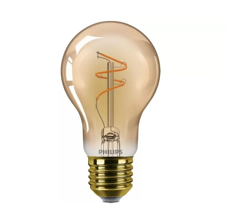 Philips Vintage LED lamp peer dimbaar E27 amber extra ww 3,1W 270LM