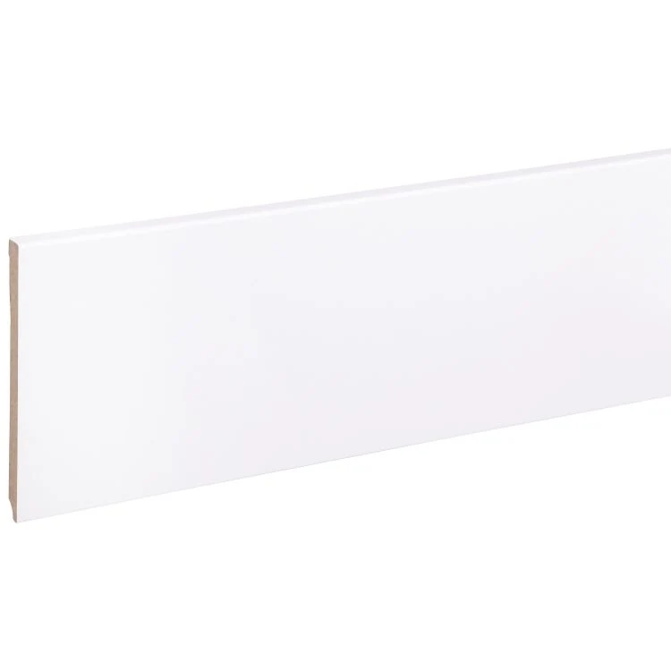 CanDo muurplint MDF plintfolie wit 240x12x0,9cm