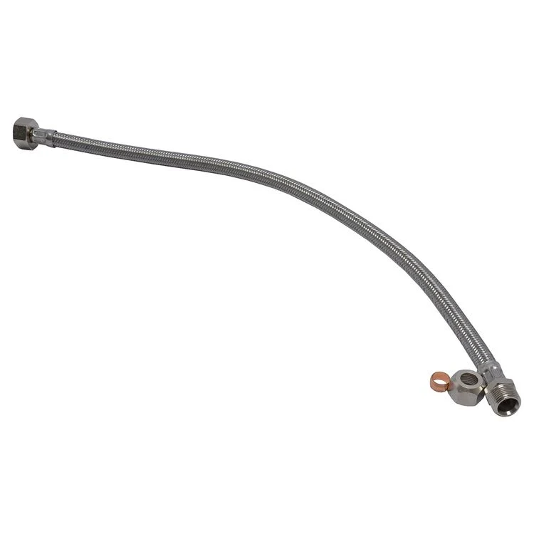 Sanivesk flexibele aansluitslang KIWA 1/2"F x Knel 12mm 50cm