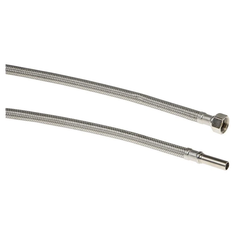 Sanivesk flexibele aansluitslang KIWA 3/8"F x 10mm 15cm