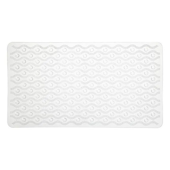 Sealskin badmat Drip anti-slip transparant 40x71cm