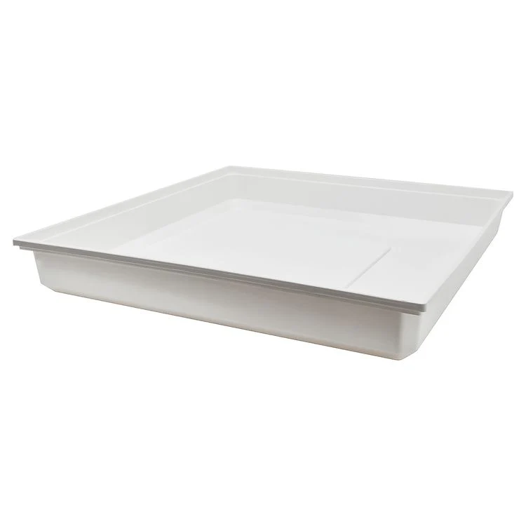 Sanivesk lekbak wit 70x70x10cm