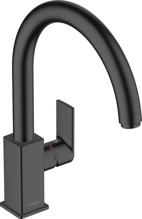 Hansgrohe Vernis Shape M35 keukenkraan met hendel mat zwart