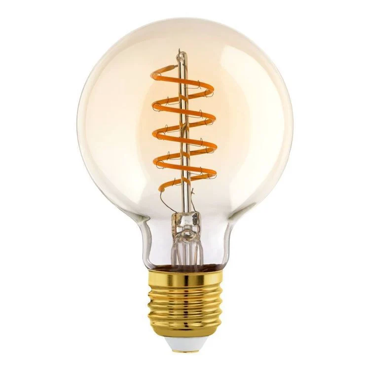 Eglo LED filament bol dimbaar E27 amber warm wit 8W 806LM