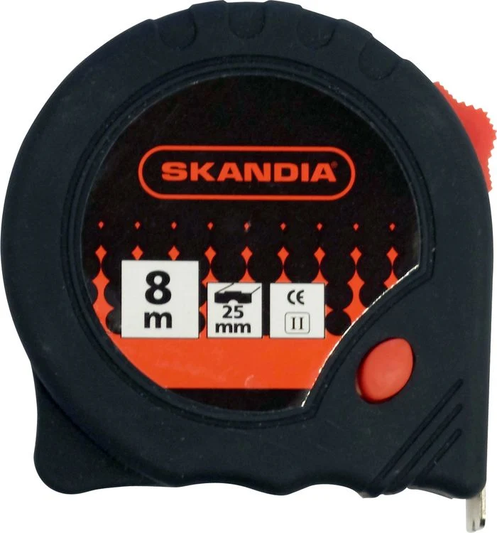 Skandia rolbandmaat 8 m x 25 mm