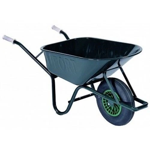 Fort kruiwagen staal groen 8cm 80L