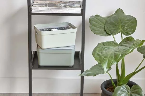 Sunware Sigma Home inzettray kunststof lichtgrijs 1-vaks